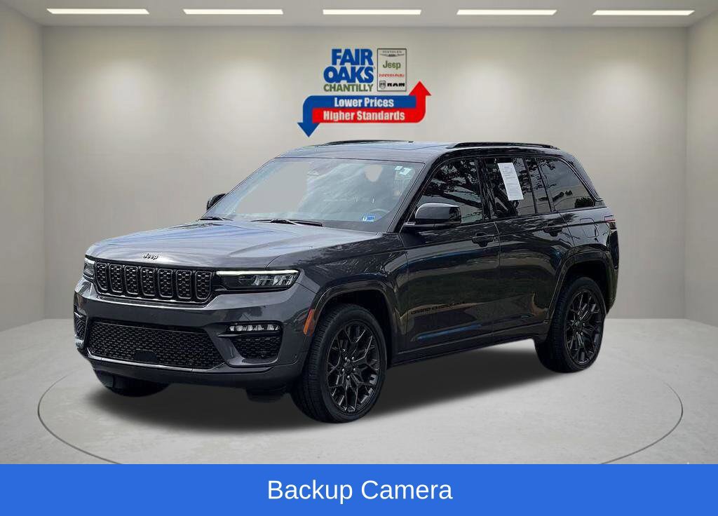 Certified 2025 Jeep Grand Cherokee Summit w/ Obsidian Package AWD/4WD image 3
