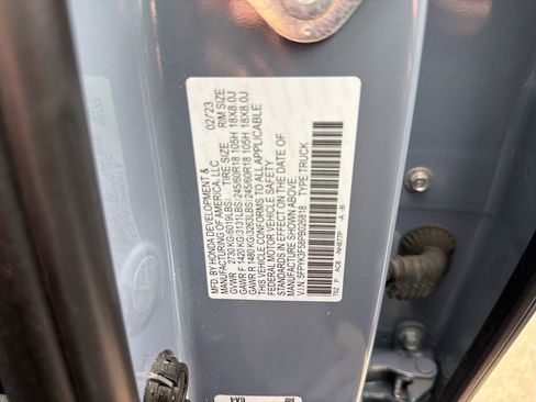Used 2023 Honda Ridgeline RTL image 29
