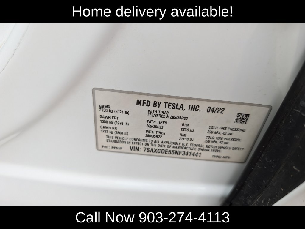 Used 2022 Tesla Model X AWD/4WD image 33