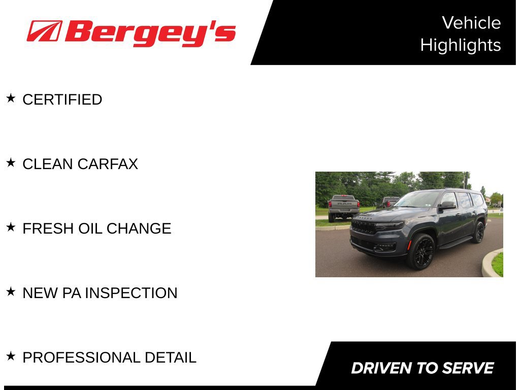 Used 2025 Jeep Wagoneer Series II w/ Convenience Group I AWD/4WD image 5