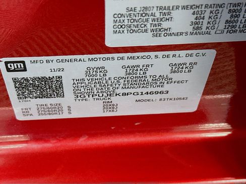 Used 2023 GMC Sierra 1500 Elevation AWD/4WD image 12