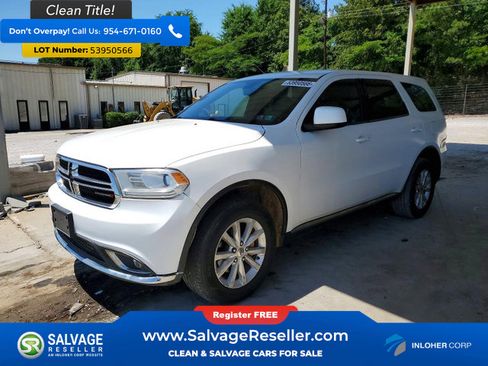 Used 2019 Dodge Durango SXT AWD/4WD image 1