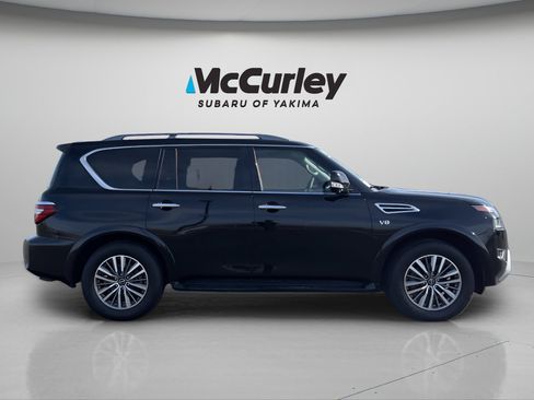 Used 2021 Nissan Armada SL w/ Captain's Chairs Package AWD/4WD image 7