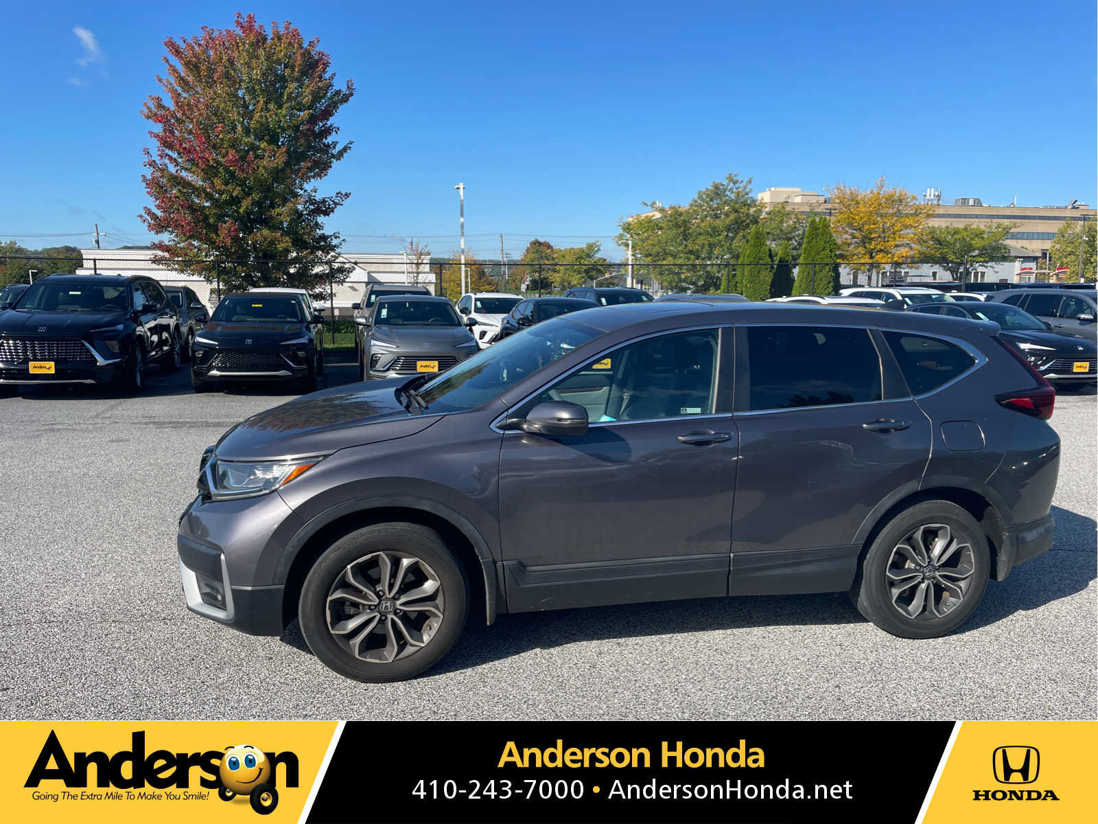 Used 2021 Honda CR-V EX image 1