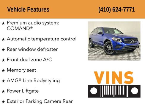Used 2019 Mercedes-Benz GLC 300 w/ AMG Line image 5