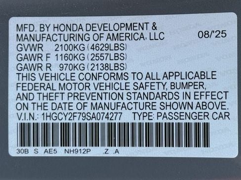 Used 2025 Honda Accord Sport image 33