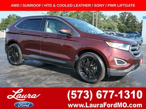 Used 2015 Ford Edge Titanium w/ Equipment Group 301A AWD/4WD image 1