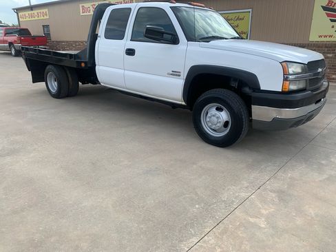 Used 2003 Chevrolet Silverado 3500 4x4 Extended Cab w/ Skid Plate Package image 1