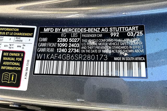 Certified 2025 Mercedes-Benz C 300 Sedan image 12