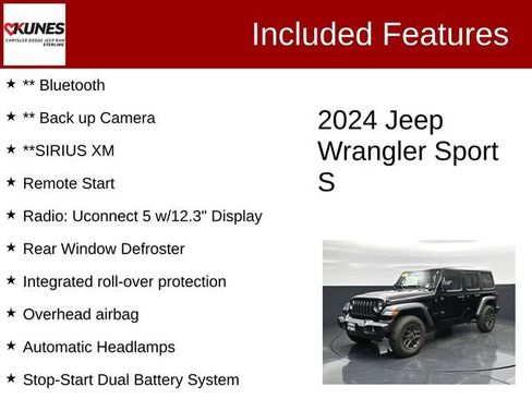 Used 2024 Jeep Wrangler Sport S image 3