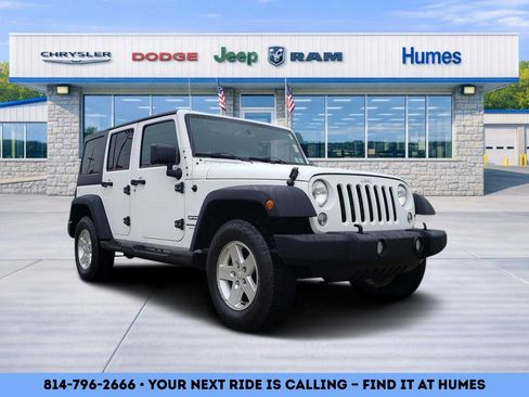 Used 2018 Jeep Wrangler Unlimited Sport S AWD/4WD image 1