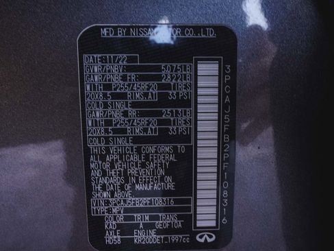 Used 2023 INFINITI QX50 Sport image 14