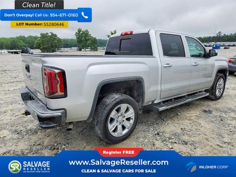 Used 2018 GMC Sierra 1500 SLT w/ Enhanced Driver Alert Package RWD image 4