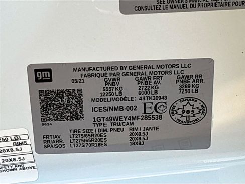 Used 2021 GMC Sierra 3500 Denali w/ Denali Ultimate Package image 39