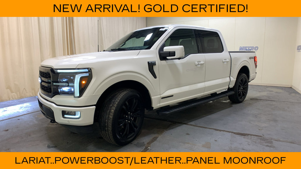 Certified 2024 Ford F150 Lariat w/ Equipment Group 502A High AWD/4WD image 46