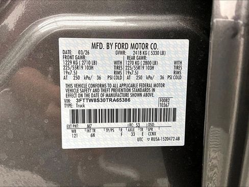 New 2026 Ford Maverick Lariat AWD/4WD image 8