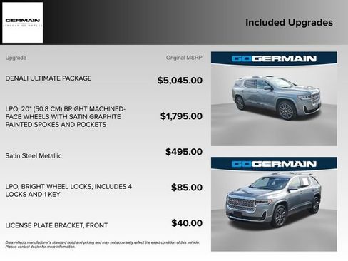 Used 2021 GMC Acadia Denali w/ Denali Ultimate Package image 38