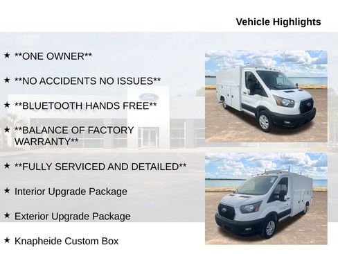 Used 2024 Ford Transit 350 w/ Interior Upgrade Package image 6