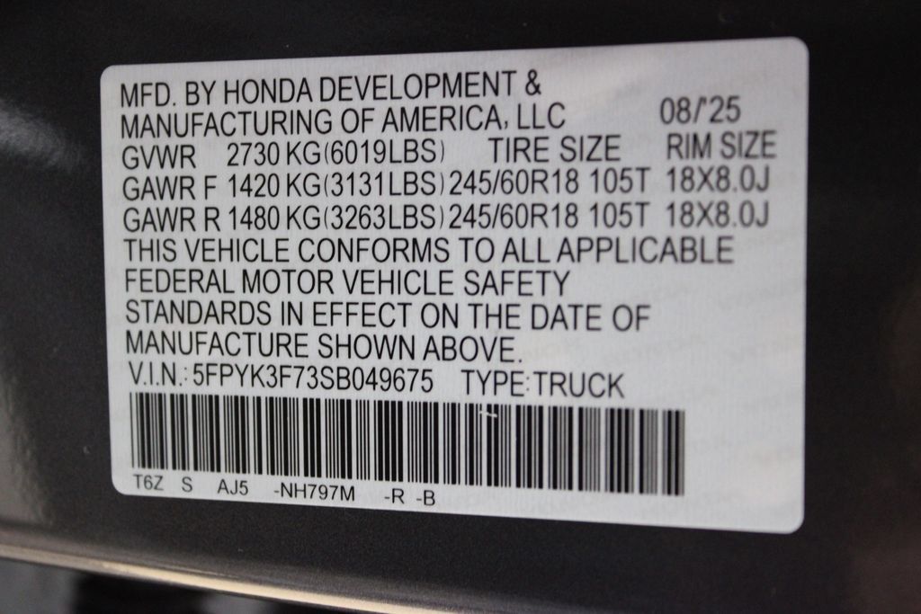Used 2025 Honda Ridgeline TrailSport+ image 31