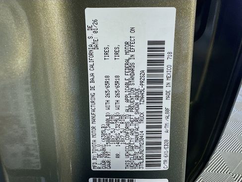 New 2026 Toyota Tacoma Limited image 12