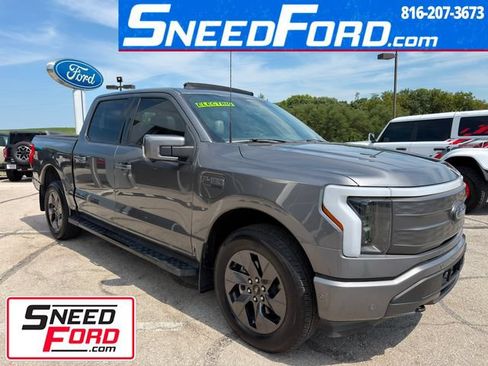Used 2022 Ford F150 Lightning Lariat w/ Equipment Group 511A High AWD/4WD image 1