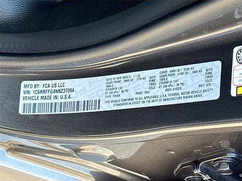 Used 2022 RAM 1500 Big Horn AWD/4WD image 30
