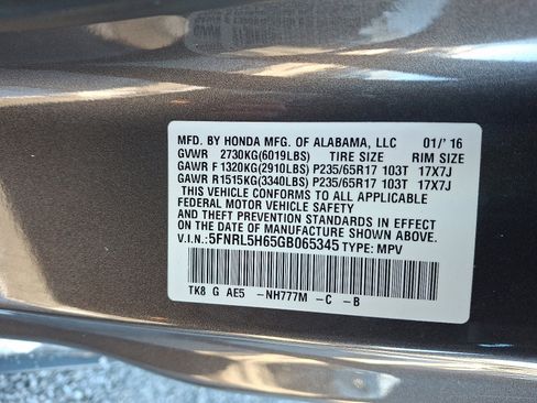 Used 2016 Honda Odyssey EX-L image 27