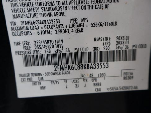 Used 2019 Ford Flex SEL w/ Equipment Group 202A image 32