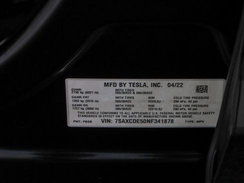 Used 2022 Tesla Model X AWD/4WD image 28