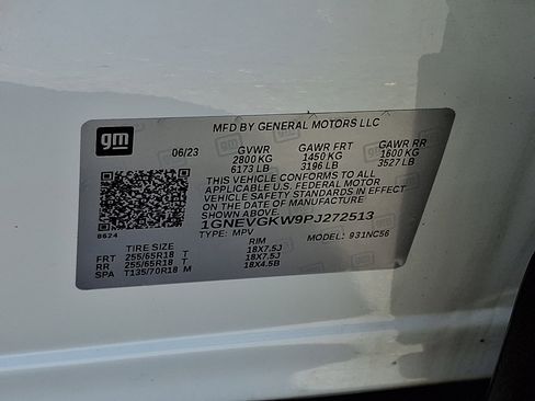 Certified 2023 Chevrolet Traverse LT AWD/4WD image 29