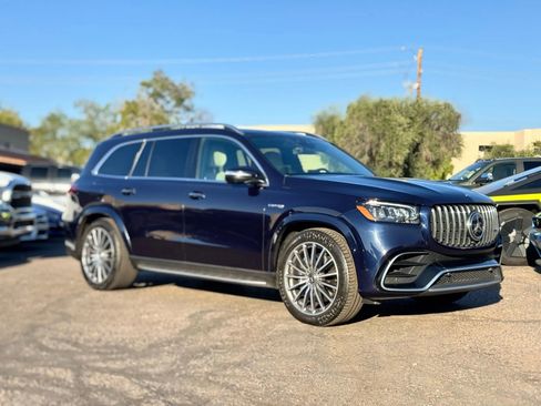 Used 2021 Mercedes-Benz GLS 63 AMG GLS 63 Sport Utility 4D image 1