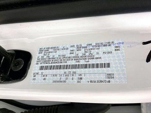 Certified 2025 Ford F150 XLT w/ Equipment Group 301A Standard AWD/4WD image 26