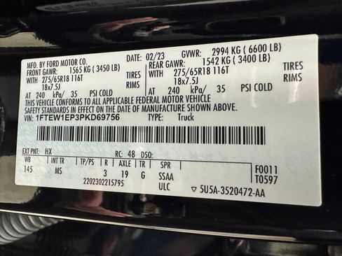 Used 2023 Ford F150 XLT w/ Equipment Group 302A High image 31