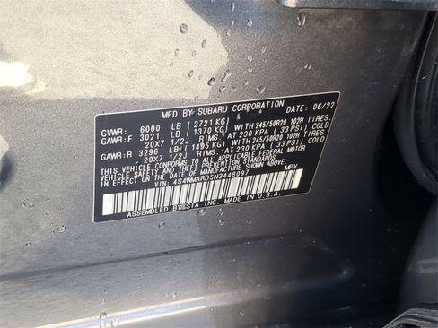 Used 2022 Subaru Ascent Touring image 37