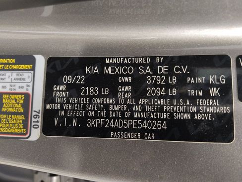 Used 2023 Kia Forte LXS FWD image 33