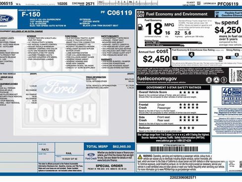 Used 2023 Ford F150 Lariat AWD/4WD image 9