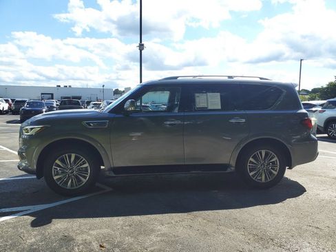 Used 2021 INFINITI QX80 Luxe w/ Cargo Package RWD image 4