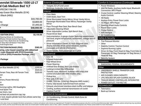 Used 2019 Chevrolet Silverado 1500 LT w/ All Star Edition image 6