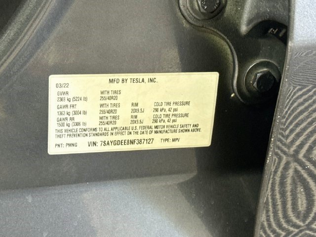 Used 2022 Tesla Model Y Long Range AWD/4WD image 38