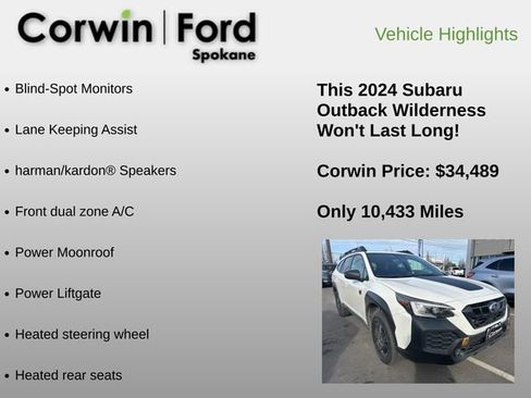 Used 2024 Subaru Outback Wilderness image 6