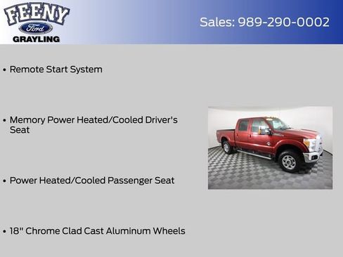 Used 2016 Ford F250 Lariat w/ Chrome Package image 16