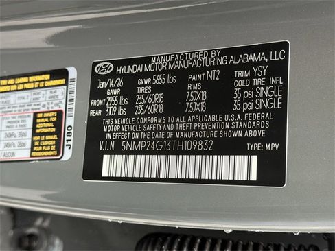 New 2026 Hyundai Santa Fe SEL image 33