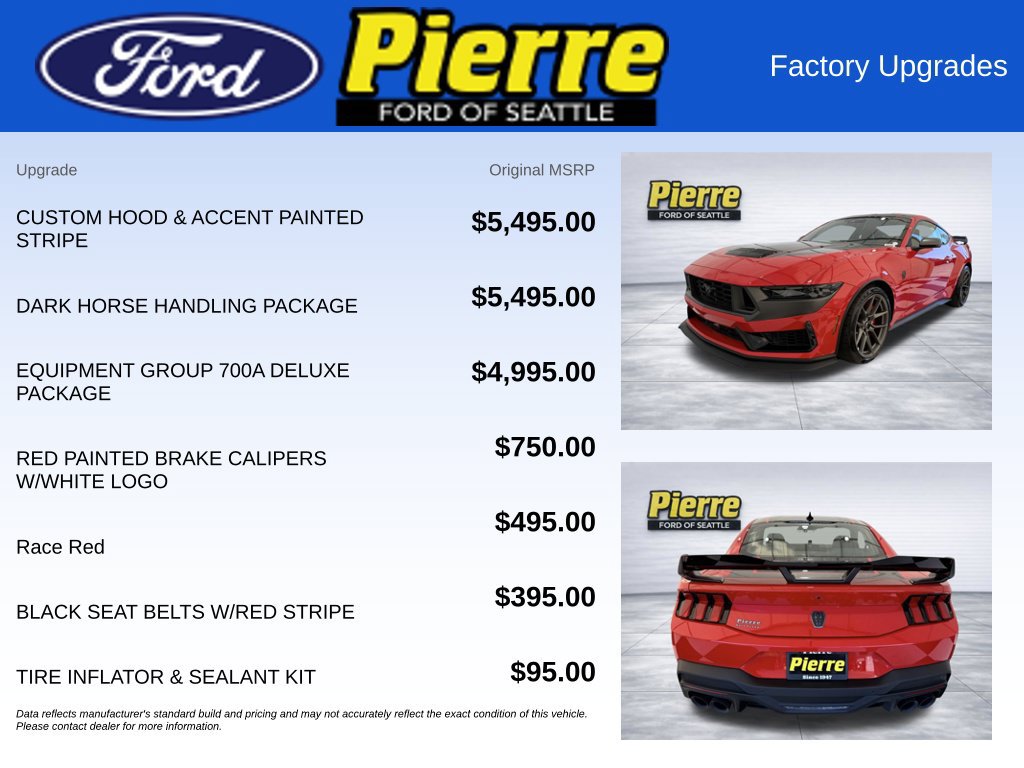 New 2026 Ford Mustang Dark Horse w/ Dark Horse Handlin Package RWD image 13