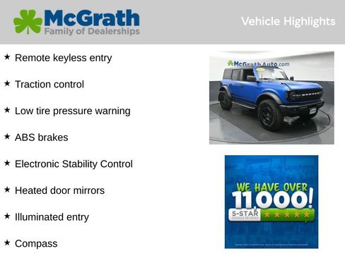 Used 2022 Ford Bronco Wildtrak AWD/4WD image 5