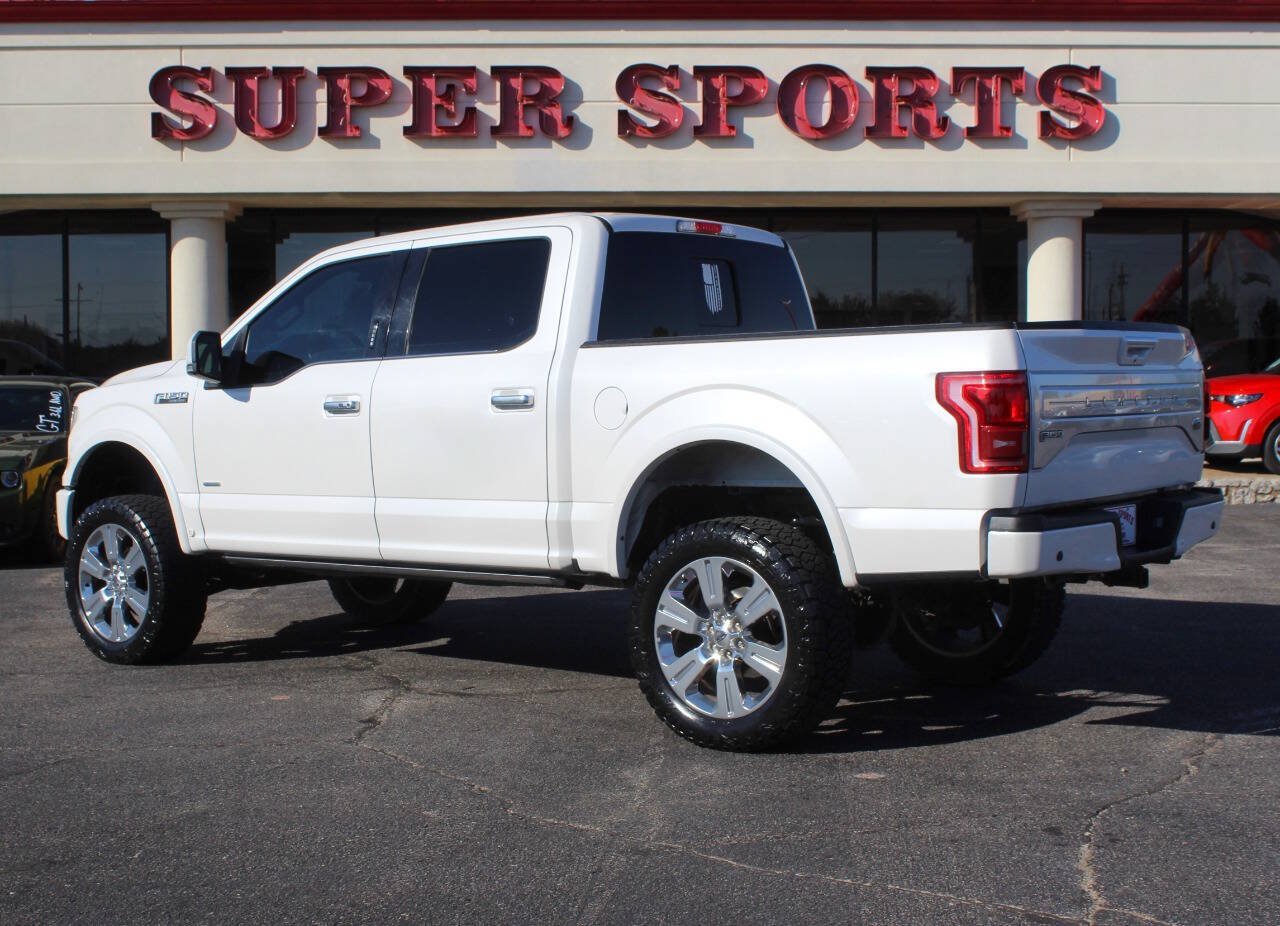 Used 2016 Ford F150 Limited w/ Trailer Tow Package AWD/4WD image 4