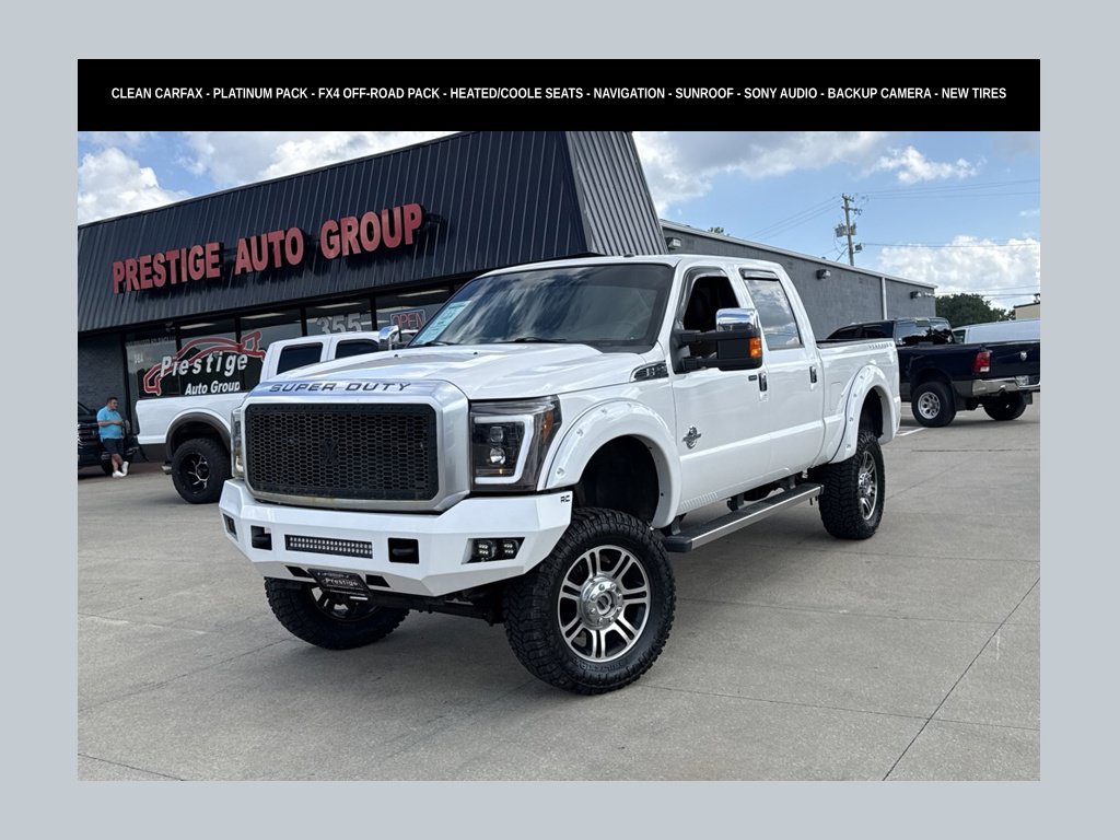 Used 2016 Ford F250 Platinum w/ FX4 Off-Road Package AWD/4WD image 1