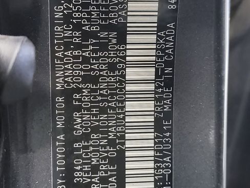 Used 2012 Toyota Corolla S FWD image 31