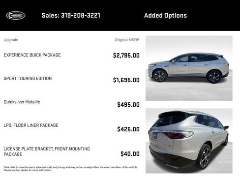 Used 2022 Buick Enclave Essence w/ Experience Buick Package AWD/4WD image 2