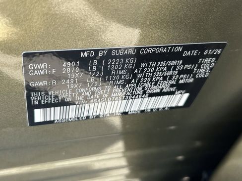 New 2026 Subaru Forester Touring image 32