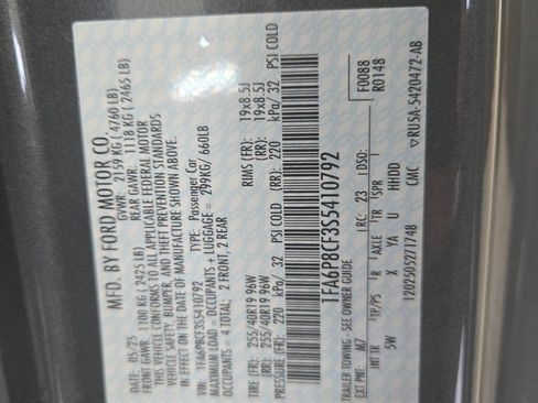 New 2025 Ford Mustang GT Premium image 11